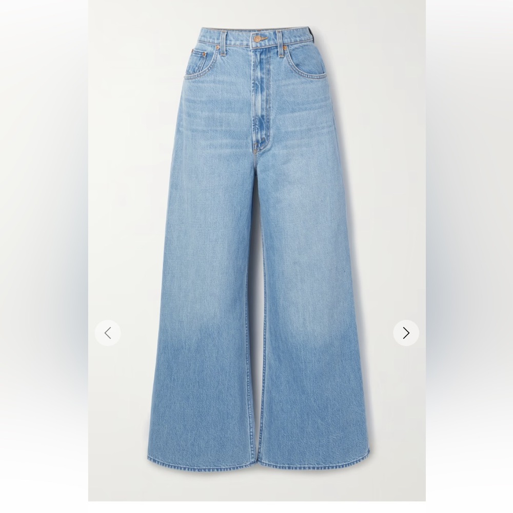 MOTHER
SNACKS! high-rise wide-leg jeans